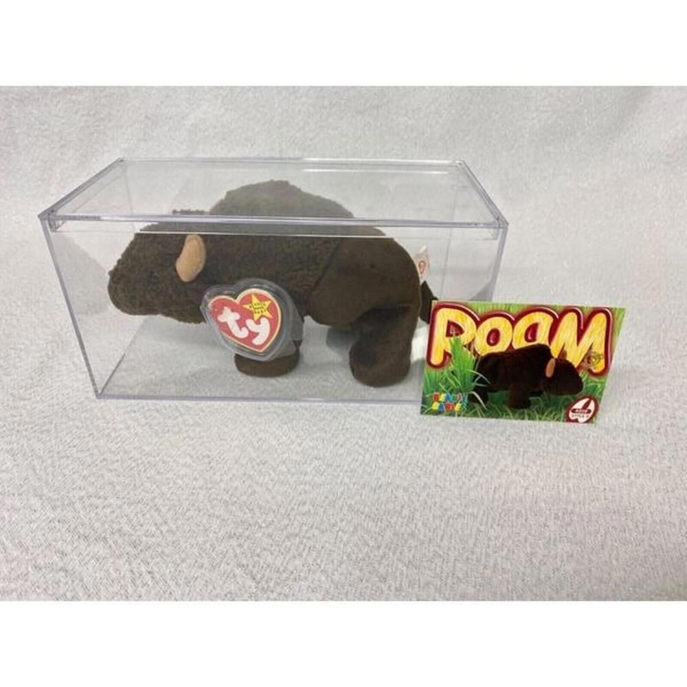TY Beanie Baby Roam The Buffalo 1998 With Errors Retired Collectible Toy